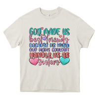 Cream god made us best friend Heavy Core Tee - MaliasSmallBusiness