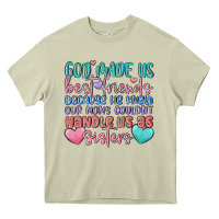 Mossy god made us best friend Heavy Core Tee - MaliasSmallBusiness