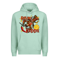 Seafoam Crawfish bayou baddie Premium Hoodie - FaDigitalArtStudio