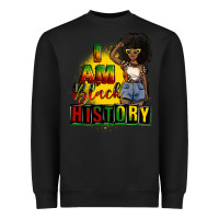 Black i am black history juneteenth Heavyweight Sweatshirt - CowGirlArtShop