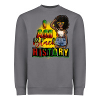 Storm i am black history juneteenth Heavyweight Sweatshirt - CowGirlArtShop