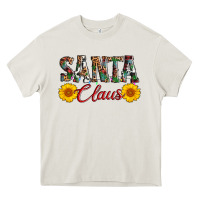 Cream santa claus Heavy Core Tee - AdoDesignShop