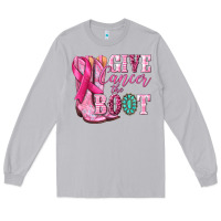 Moon Dust give cancer the boot Long Sleeve Tee - NancyCooperArtShop