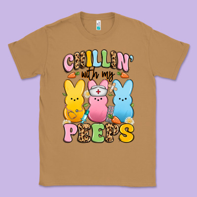 Chillin' With My Peeps Nurse Classic Tee Designed By Artiststas