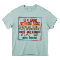 Arona if i was skinny and mentally stable i'd be unstopp Heavy Core Tee - MaliasSmallBusiness