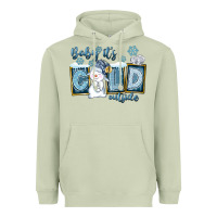 Matcha Baby It's Cold Outside Heavyweight Hoodie - FaDigitalArtStudio