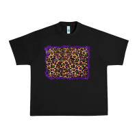 Black mardi gras leopard background Urban Heavy Tee - RanaPortraitStore