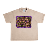 French Oak mardi gras leopard background Urban Heavy Tee - RanaPortraitStore