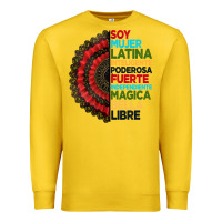 Lemon hispanic heritage month hand fan Premium Sweatshirt - BundleAndBundleShop