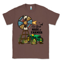 Chestnut So God Made a Farmer Classic Tee - JahusDesignShop