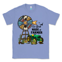 Colony Blue So God Made a Farmer Classic Tee - JahusDesignShop