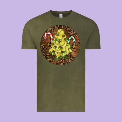 Softball Leopard  Christmas Vintage Tee Designed By Ranaportraitstore