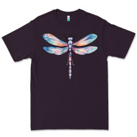 Plum dragonfly Premium Tee - MaliasSmallBusiness