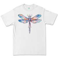 White dragonfly Premium Tee - MaliasSmallBusiness