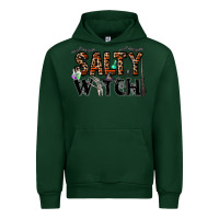 Forest Green salty witch Urban Hoodie - CowhideDigitalArt
