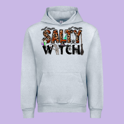 Salty Witch Urban Hoodie Designed By Cowhidedigitalart