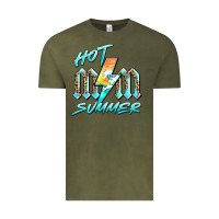 Vintage Olive hot mom summer Vintage Tee - BarkalooDesign