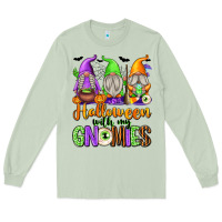 Matcha Halloween with My Gnomes Long Sleeve Tee - texasbilliewilder