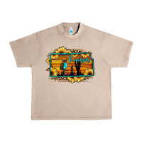 French Oak kansas owl sunset sunflower map Urban Heavy Tee - JahusDesignShop