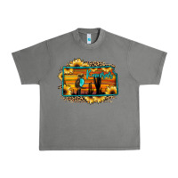 Tornado kansas owl sunset sunflower map Urban Heavy Tee - JahusDesignShop