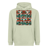 Matcha native american aztec seamless pattern 3 Heavyweight Hoodie - BundleAndBundleShop