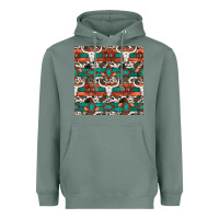 Sage native american aztec seamless pattern 3 Heavyweight Hoodie - BundleAndBundleShop