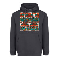 Native American Aztec Seamless Pattern 3 Heavyweight Hoodie | Teevron