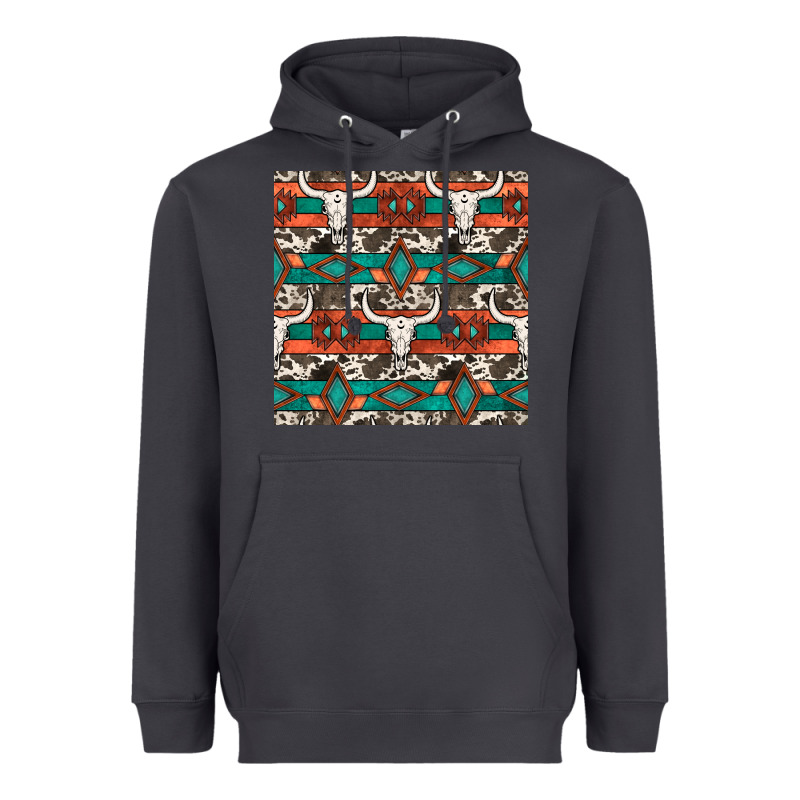 Native American Aztec Seamless Pattern 3 Heavyweight Hoodie by BundleAndBundleShop | Teevron