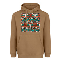 Toasted Coconut native american aztec seamless pattern 3 Heavyweight Hoodie - BundleAndBundleShop