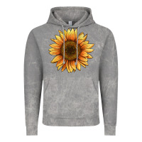 Cloud Rock sunflower Vintage Hoodie - BarkalooDesign