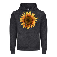 Vintage Black sunflower Vintage Hoodie - BarkalooDesign