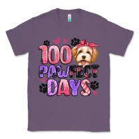 Lavender 100 pawfect days Classic Tee - Artiststas