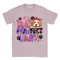 Lilac 100 pawfect days Classic Tee - Artiststas