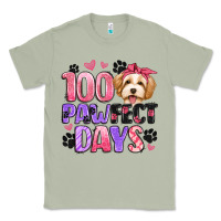 Matcha 100 pawfect days Classic Tee - Artiststas