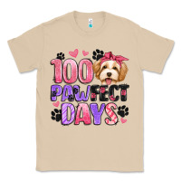 Mushroom 100 pawfect days Classic Tee - Artiststas