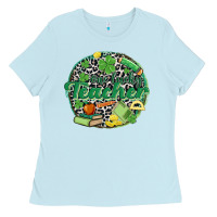 Baby Blue one lucky teacher Ladies Tee - MaliasSmallBusiness