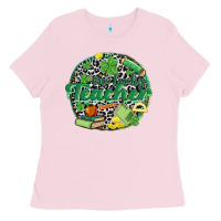 Bubblegum Pink one lucky teacher Ladies Tee - MaliasSmallBusiness