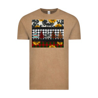 Vintage Coffee christmas trees and sunflowers Vintage Tee - Jasminsmagicworld