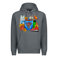 Rock Basketball Coffee cup Premium Hoodie - FaDigitalArtStudio