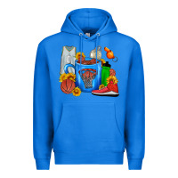 True Royal Basketball Coffee cup Premium Hoodie - FaDigitalArtStudio