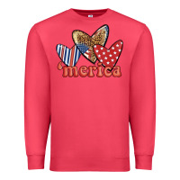 Cardinal merica 4th of july hearts Premium Sweatshirt - BundleAndBundleShop