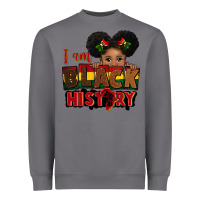 Storm i am black history black girl peekaboo juneteenth Heavyweight Sweatshirt - CowGirlArtShop