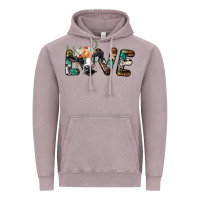 Vintage Zinc love with holstein cow Vintage Hoodie - BarkalooDesign