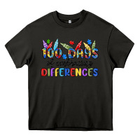 Asphalt 100 days of embracing differences Heavy Core Tee - MaliasSmallBusiness