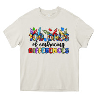Cream 100 days of embracing differences Heavy Core Tee - MaliasSmallBusiness