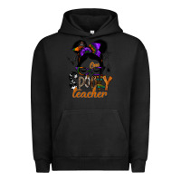 Pigment Black one spooky teacher Urban Hoodie - SublimationCraftShop
