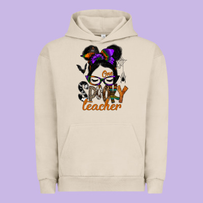 One Spooky Teacher Urban Hoodie Designed By Sublimationcraftshop