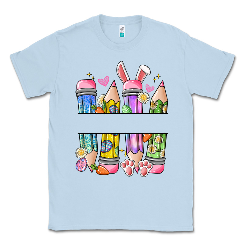 Easter Teacher Pencils Classic Tee by Artiststas | Teevron