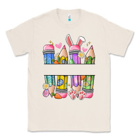 Natural easter teacher pencils Classic Tee - Artiststas