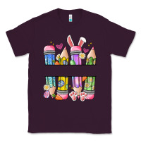 Plum easter teacher pencils Classic Tee - Artiststas